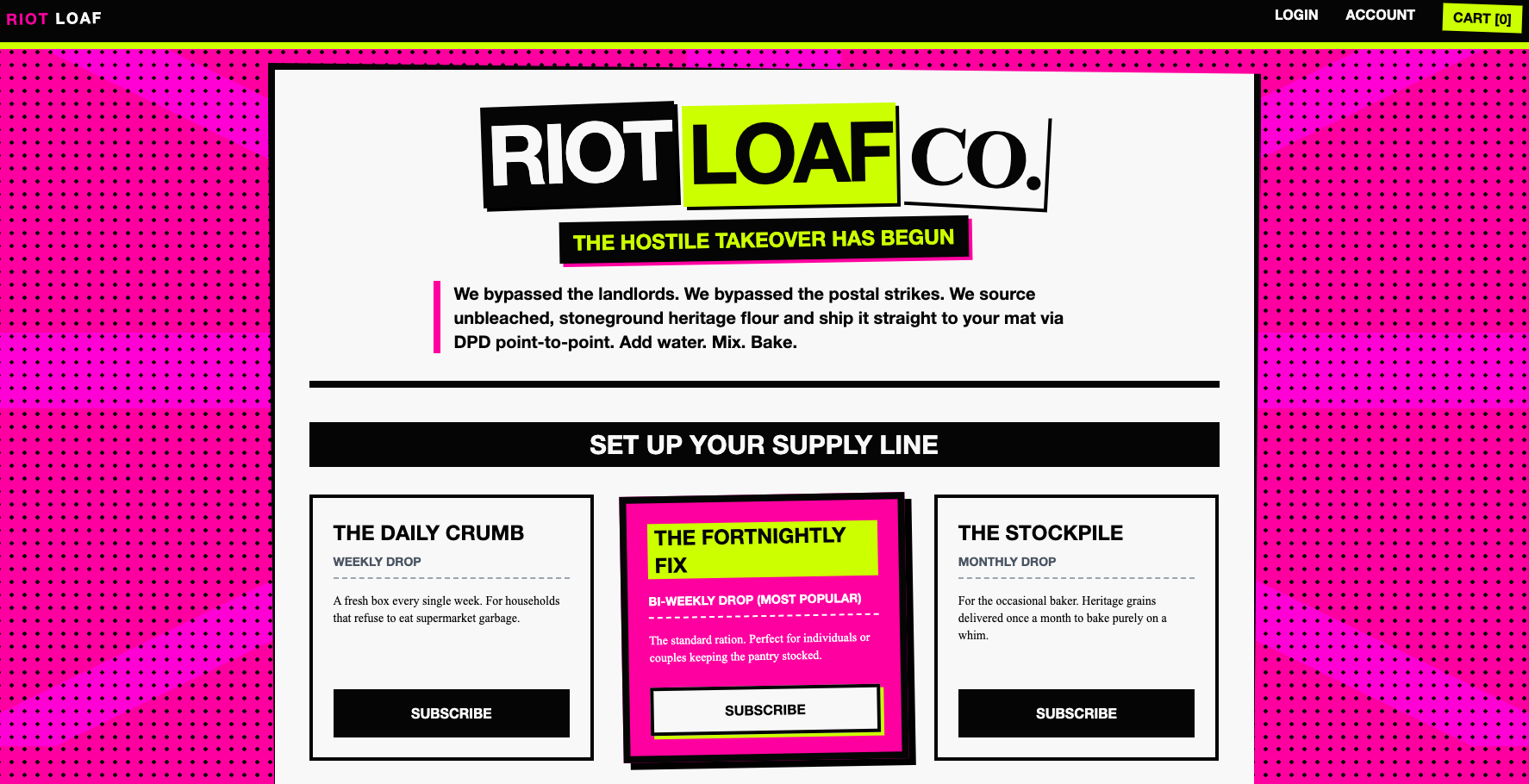 Riot Loaf: Bread Market Disruptors